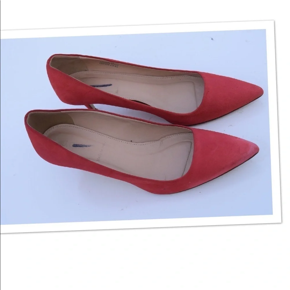 J. Crew suede pumps